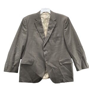 Jack Victor 100% Wool Blazer Men's 46 S Olive Green Corpcore Academia Business